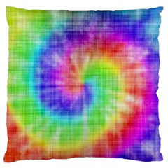 Watercolor-batik Large Cushion Case (one Side)