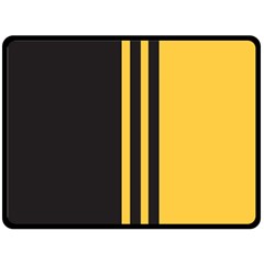 Abstract Design, Minimal, Abstract, Black, Desenho, Flat Fleece Blanket (large)