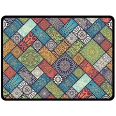 Mandala Pattern Abstract , Mandala, Pattern, Abstract Fleece Blanket (large)