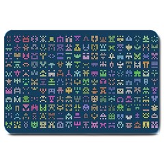 Procedural Generation Digital Art Pattern Large Doormat