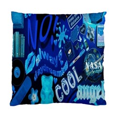Really Cool Blue, Unique Blue Standard Cushion Case (two Sides)