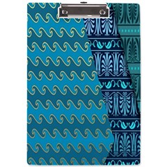 Aztec, Batik A4 Acrylic Clipboard