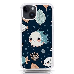 Fish Pattern Iphone 14 Tpu Uv Print Case