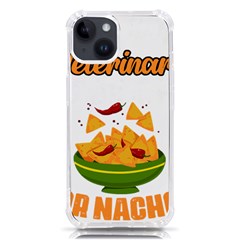 Veterinary Medicine T- Shirt Funny Will Give Veterinary Advice For Nachos Vet Med Worker T- Shirt Iphone 14 Tpu Uv Print Case