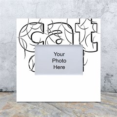 Cat Dad Black Hair T- Shirtcat Dad Black Hair T- Shirt Yoga Reflexion Pose T- Shirtyoga Reflexion Pose T- Shirt White Box Photo Frame 4  X 6 