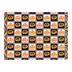 Lantern Chess Halloween Two Sides Premium Plush Fleece Blanket (mini)