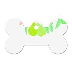 Bird Lover T- Shirtbird T- Shirt (37) Dog Tag Bone (one Side)