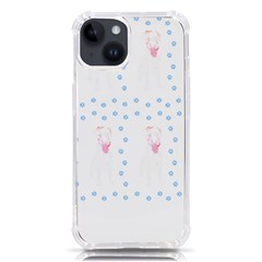 Boxer Dog T- Shirt White Boxer Dog Cute Pattern T- Shirt Iphone 14 Tpu Uv Print Case