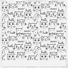 Cat Apparel T- Shirt Cute Cat Pattern For Cat Lovers T- Shirt Canvas 20  X 20 