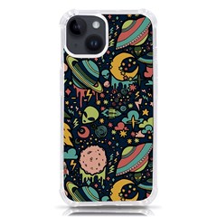 Alien Rocket Space Aesthetic Iphone 14 Tpu Uv Print Case