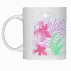 Hawaii T- Shirt Hawaii Flower Garden T- Shirt White Mug