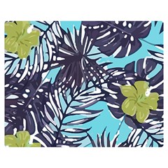 Hawaii T- Shirt Hawaii Garden Flora T- Shirt Two Sides Premium Plush Fleece Blanket (medium)