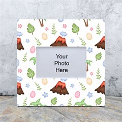Cute-palm-volcano-seamless-pattern White Box Photo Frame 4  X 6 