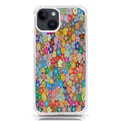 Retro Ethnic Background Pattern Vector Iphone 14 Tpu Uv Print Case