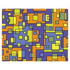 Square Background Background Texture Two Sides Premium Plush Fleece Blanket (medium)