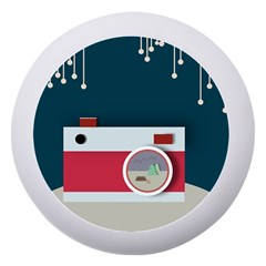 Camera Vector Illustration Dento Box With Mirror