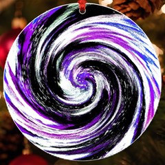 Canvas Acrylic Digital Design Uv Print Acrylic Ornament Round