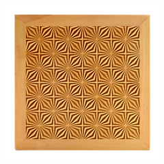Background Pattern Halftone Black White Wood Photo Frame Cube