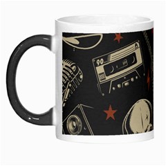 Grunge Seamless Pattern With Skulls Morph Mug