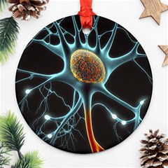 Organism Neon Science Ornament (round)