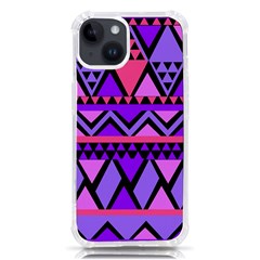 Seamless Purple Pink Pattern Iphone 14 Tpu Uv Print Case