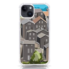 Village Place Portugal Landscape Iphone 14 Tpu Uv Print Case
