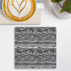 Ethno Seamless Pattern Uv Print Square Tile Coaster 