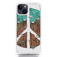 Psychedelic Art Painting Peace Drawing Landscape Art Peaceful Iphone 14 Tpu Uv Print Case