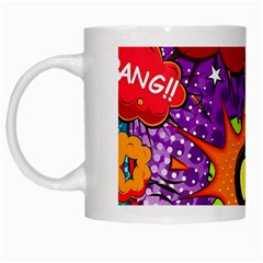 Crash Bang Adventure Time Art Boom Graffiti White Mug