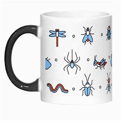 Insects Icons Square Seamless Pattern Morph Mug