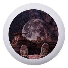 In The Cosmos Moon Sci-fi Space Sky Dento Box With Mirror
