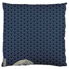 Kanagawa, Hokusai, Japanese Art, Large Cushion Case (one Side)