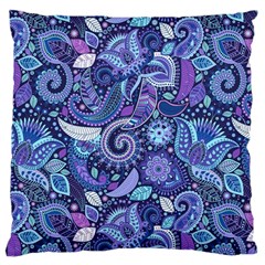 Patterns, Doodles, Pattern, Colorful, Textu Large Cushion Case (two Sides)