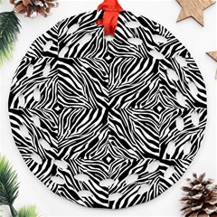 Design-85 Round Filigree Ornament (two Sides)
