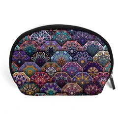 Texture, Pattern, Abstract Accessory Pouch (large)