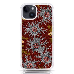 Authentic Aboriginal Art - Bushland Dreaming Iphone 14 Tpu Uv Print Case