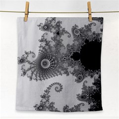 Males Mandelbrot Abstract Almond Bread Face Towel