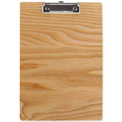 Light Wooden Texture, Wooden Light Brown Background A4 Acrylic Clipboard
