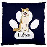 Personalized Pet Illustration Cushion 16  Baby Flannel Cushion Case (Two Sides) Front