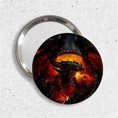 Dragon Fire Fantasy Art 2 25  Handbag Mirrors