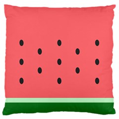 Watermelon Melon Fruit Healthy Food Meal Breakfast Lunch Juice Lemonade Summer 16  Baby Flannel Cushion Case (two Sides)