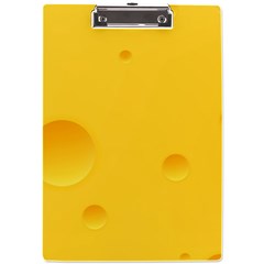 Cheese Texture, Yellow Backgronds, Food Textures, Slices Of Cheese A4 Acrylic Clipboard