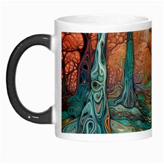 Trees Tree Forest Mystical Forest Nature Junk Journal Scrapbooking Landscape Nature Morph Mug