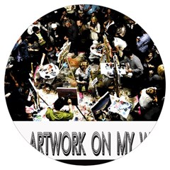 Yb 2vvvvv Zazzle - Digital Postcard - Front Round Trivet