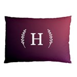 Personalized Initial Pillow Case Pillow Case (Two Sides) Back