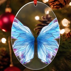 Butterfly-drawing-art-fairytale  Uv Print Acrylic Ornament Oval