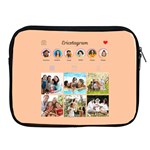 Personalized Instagram Photo Name iPad Zipper Case Apple iPad Zipper Case Front