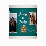 Personalized Photo Couple Name Any Text Mug White Mug Center