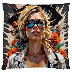 Colorful Model 16  Baby Flannel Cushion Case (two Sides)