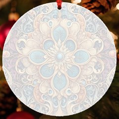 Pattern 1 Muster 7 Uv Print Acrylic Ornament Round
